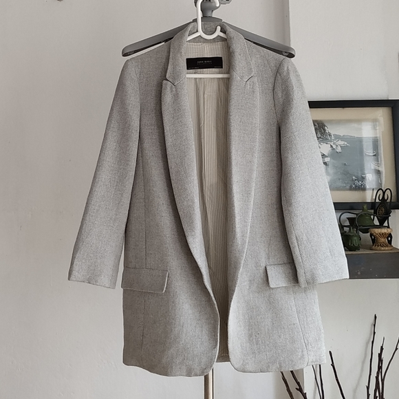 Zara Jackets & Blazers - Zara Gray Blazer